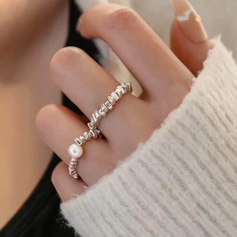 Sterling Silver Shard Ring